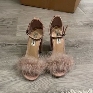 Steve Madden Fluffy Heels